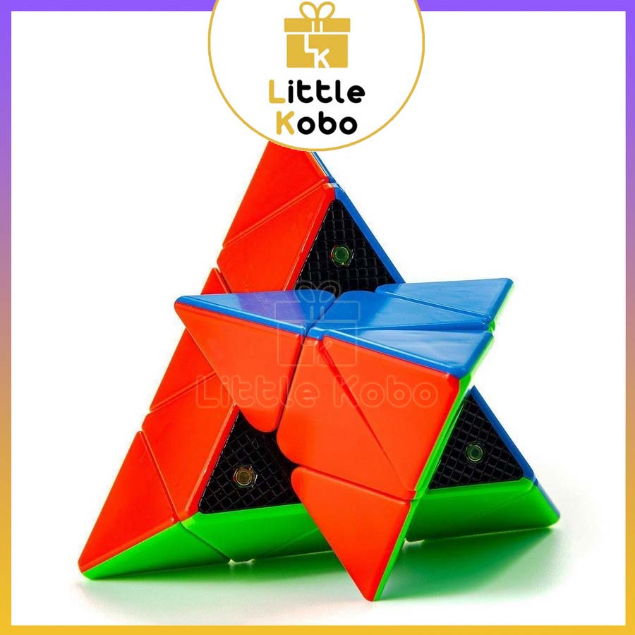 Rubik QiYi MP Pyraminx M Magnetic Rubic Tam Giác Kim Tự Tháp Nam Châm Stickerless Đồ Chơi Trí Tuệ