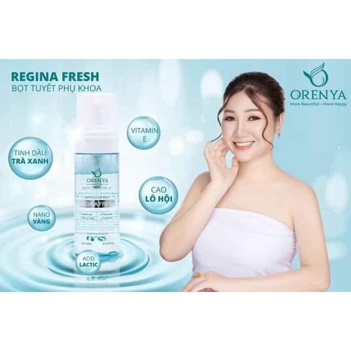 150ML DUNG DỊCH VỆ SINH BỌT TUYẾT ORENYA