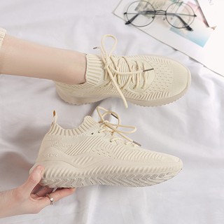 Giày thể thao sneaker nữ độn đế siêu êm HAPU mã APB1