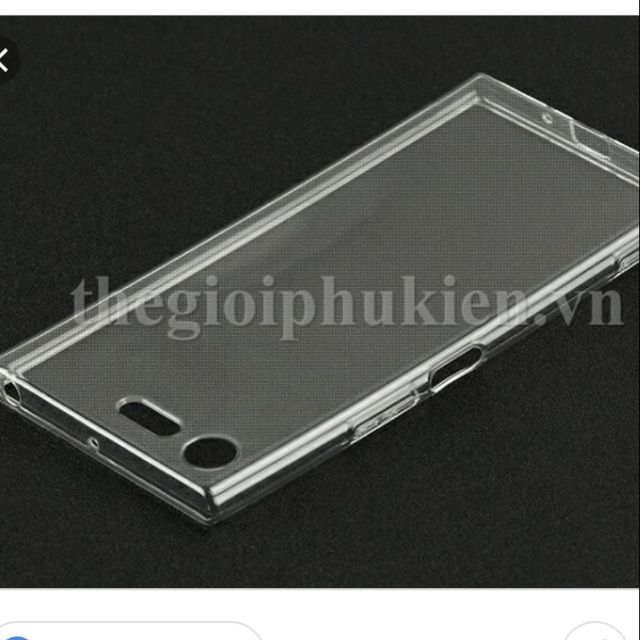 Ốp lưng dẻo silicon trong suốt cho sony XZ1