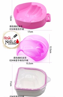 Bát ngâm tay (giao màu ngẫu nhiên) - Phụ kiện Nail