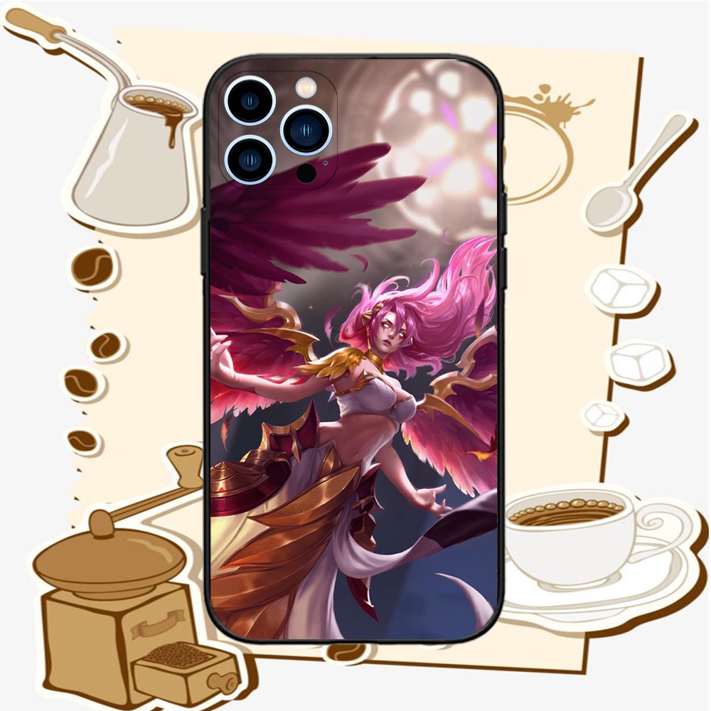 Ốp Iphone in hình tướng liên quân lữ bố /manga /Lauriel/Lindis siêu đẹp, in hình liên quân phong cách đẹp