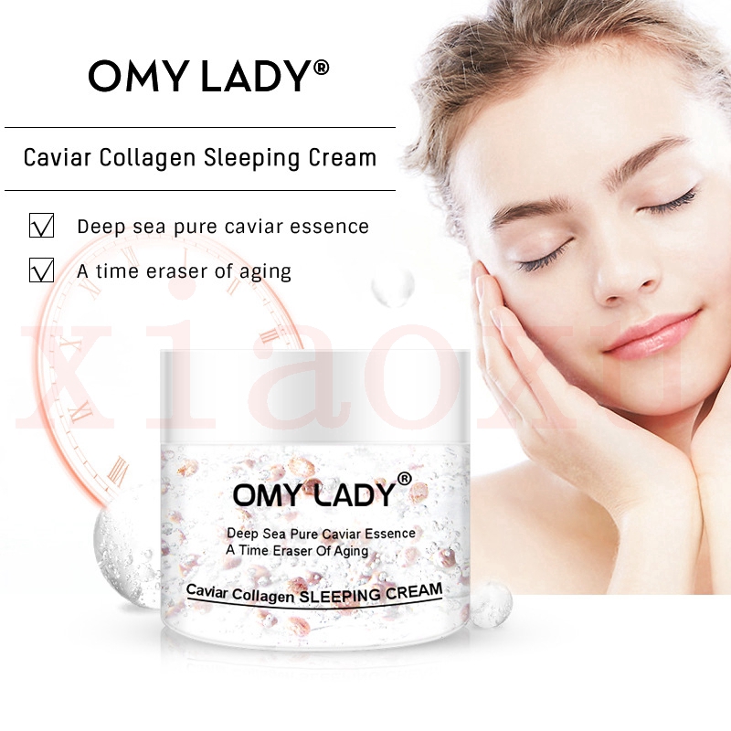 [Hàng mới về] Kem collagen trứng cá muối 50g thương hiệu OMY LADY dùng khi ngủ