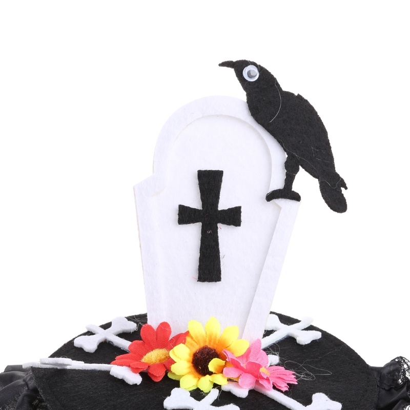 Flgo Băng Đô Phong Cách Halloween Đính Đá Độc Đáo