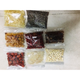 COMBO NGUYÊN LIỆU CHÈ DƯỠNG NHAN 100G