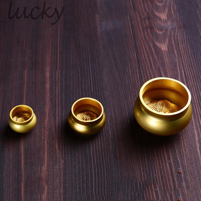 Lư đồng được làm thủ công kích thước S/M/L dùng cắm nhang hàng chất lượng cao