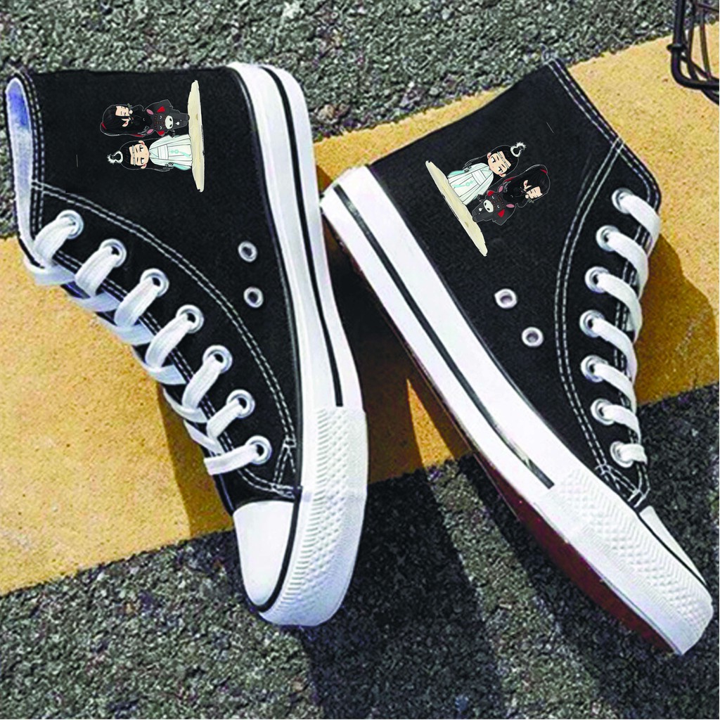 Giày thể thao cổ cao Trần Tình Lệnh Ma đạo tổ sư chibi size nam nữ 35 - 44 m02