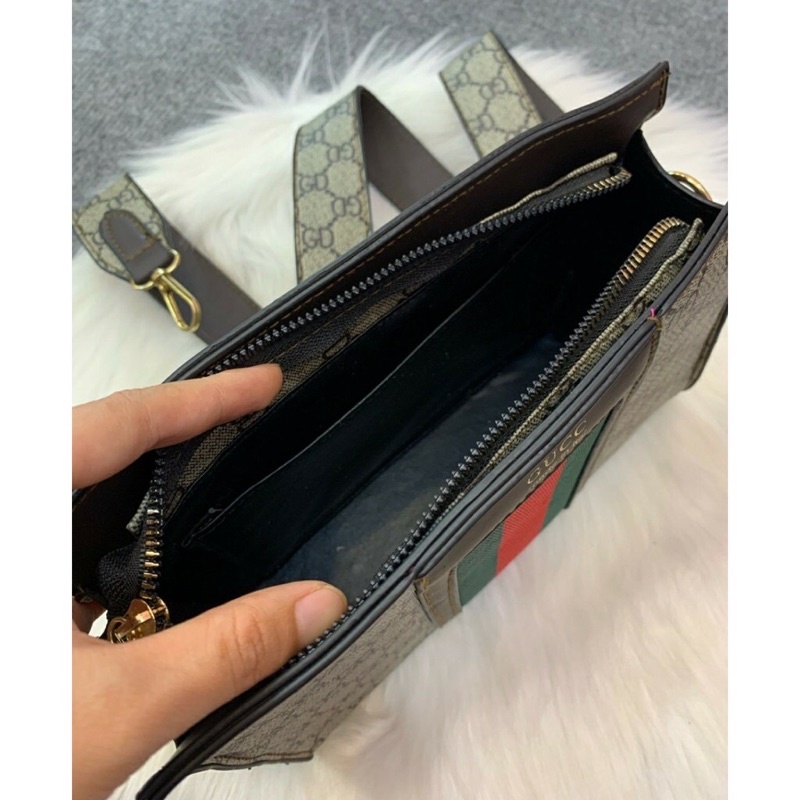 Túi đeo chéo, kẹp nách cao cấp dây bản to cho cả nam và nữ