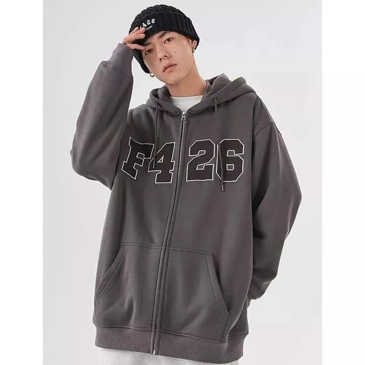 ÁO HOODIE UNISEX NEW KHÓA KÉO CỰC CHẤT F426