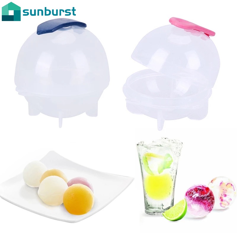 Bộ 4 Khuôn Làm Kem Hình Cầu