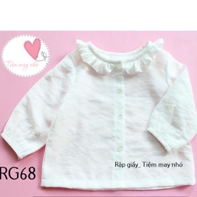 RG68_Rập giấy may áo bé gái