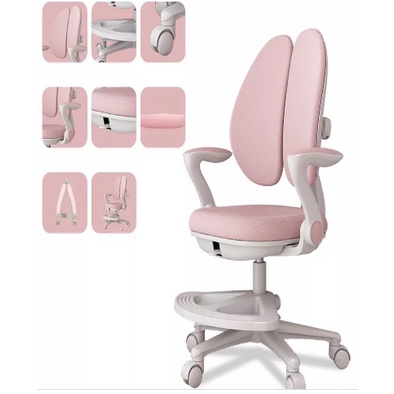 Ghế chống gù chống cận cao cấp  BABUNUO, ghế tựa đôi chống cong vẹo cột sống ,cố định dáng ngồi khoa học cho trẻ  em