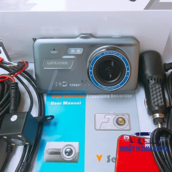 [Giá tốt] [RẺ SỐ 1] CAMERA HÀNH TRÌNH WINTOSEE 4 INCH V10 FHD 1296P ADAS | BigBuy360 - bigbuy360.vn