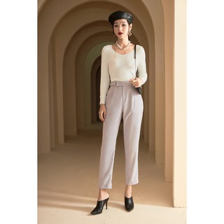 Quần baggy cạp lệch cúc bấm- 20Again