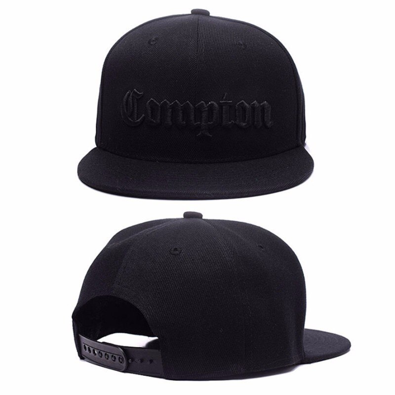 Mũ lưỡi trai thêu chữ Gorras LSnapbacks Compton phong cách hip hop mới cho nam