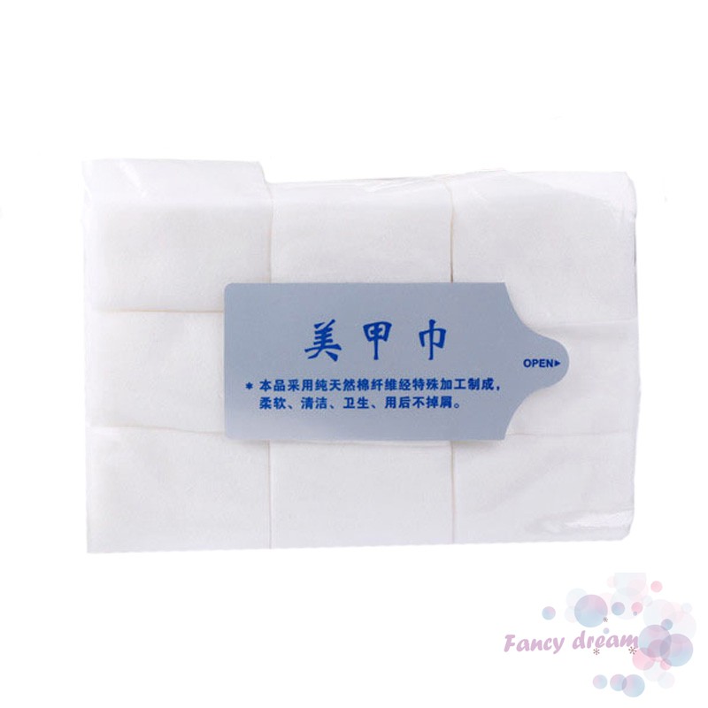 Set 900 miếng bông cotton dùng để tẩy sơn móng chuyên dụng