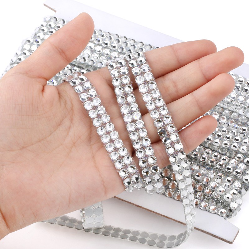 Cuộn Dây Pha Lê 10mm 0.91m Trang Trí Cửa Kính