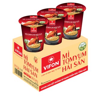 Mì Vifon Tomyum Hải Sản thùng 24 ly