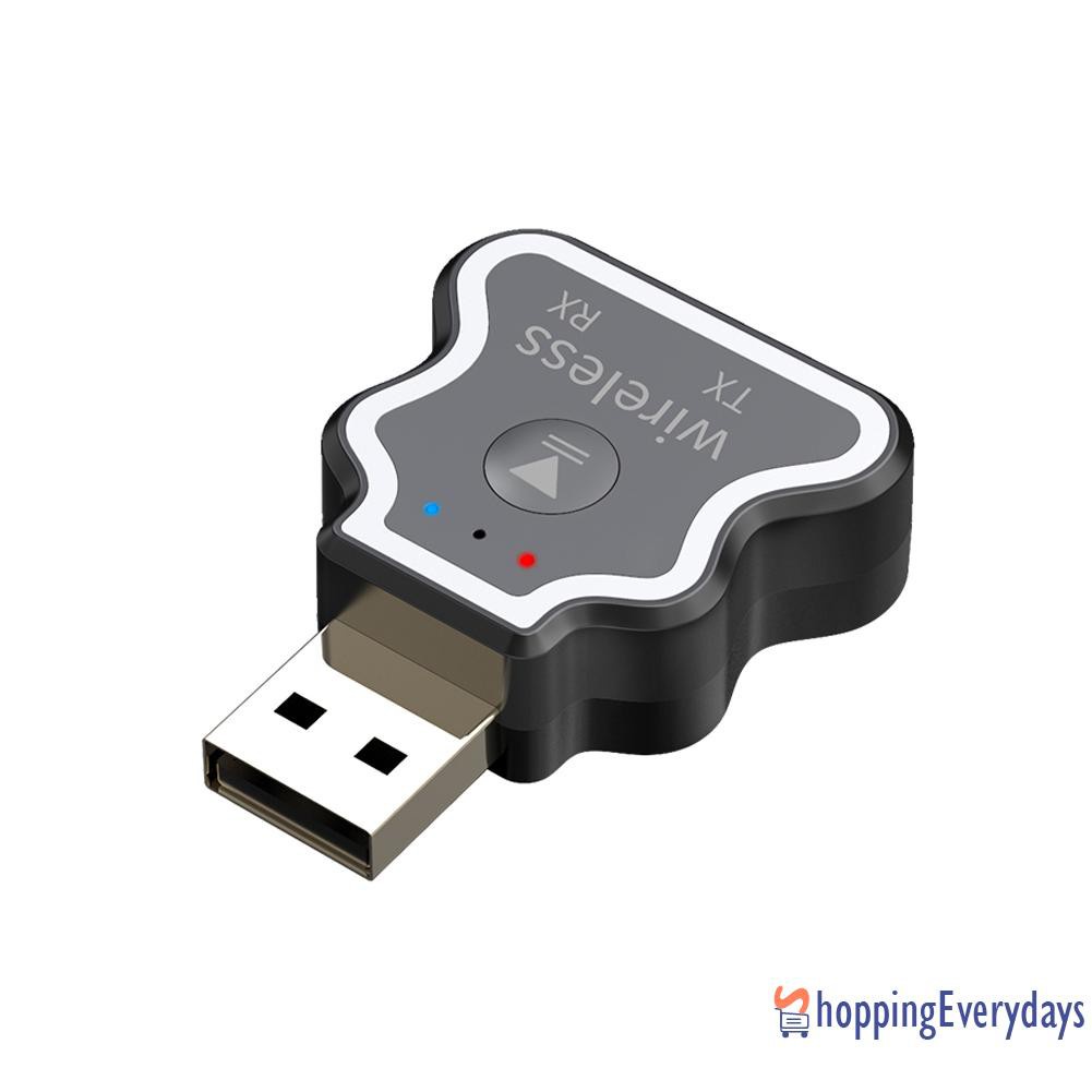 Bộ Chuyển Đổi Usb M10 Usb Bluetooth 5.0 Có Đèn Và Phụ Kiện