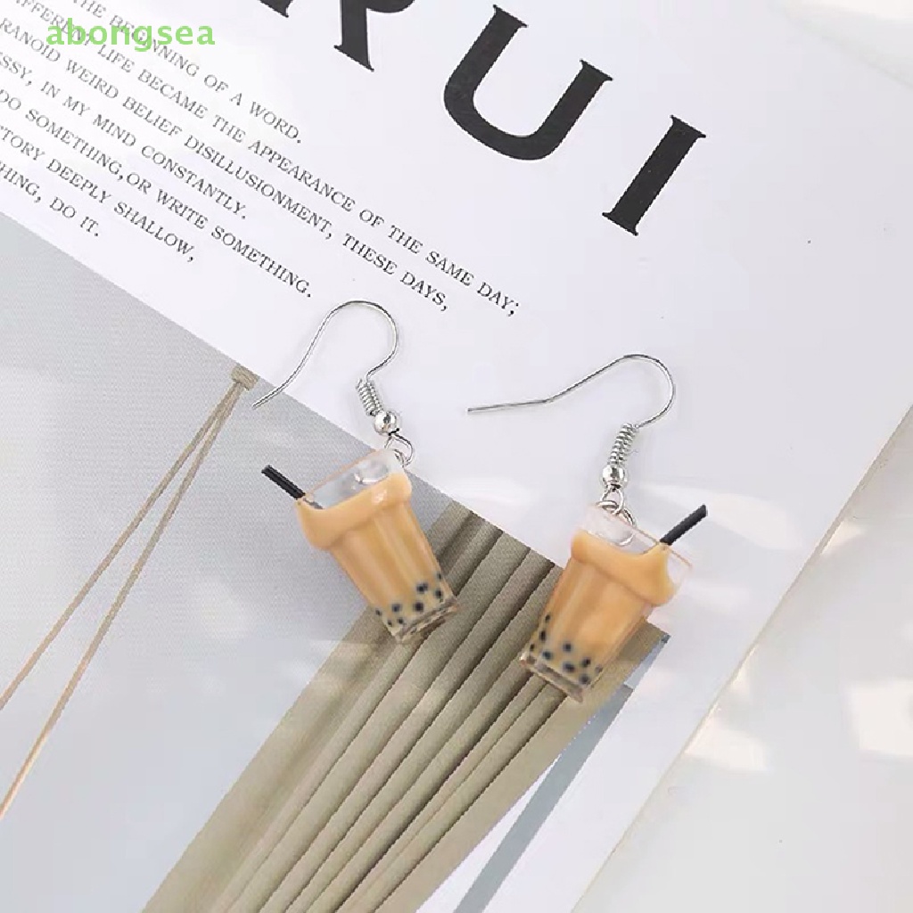 Abongsea Mặt Vòng cổ / Bông Tai handmade 3d Bằng Nhựa resin