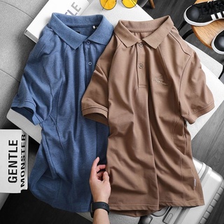 Áo thun polo có cổ màu basic