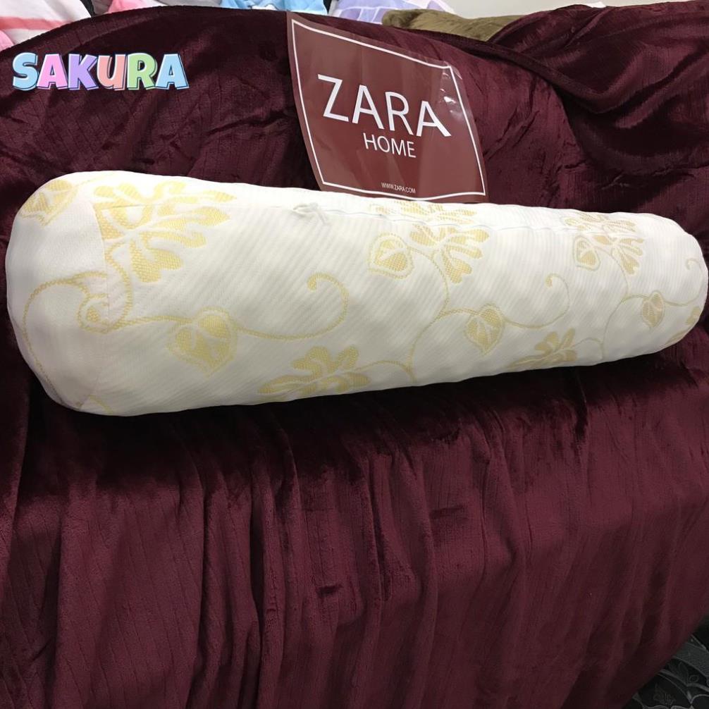 SIÊU SALES- Gối Ôm Cao Su Non Nhân Tạo ZarraHome Đàn Hội và Thoáng Khí - Cao Su Non Vân Massage Dài 1M Cao Cấp