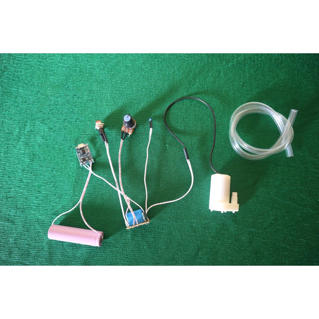 Combo Mạch Chế Bình Rót Rượu Tự Động 3v7 Hàn Sẵn