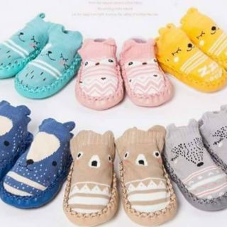 Giầy tất tập đi 2in1