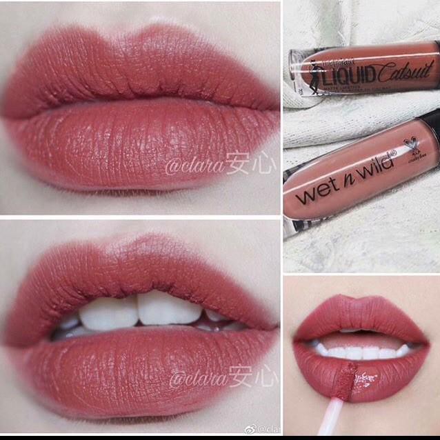 Wet N Wild Son Kem Lì Màu Hồng Đất - Give Me Mocha -  nude nâu pha cam Cedar Later