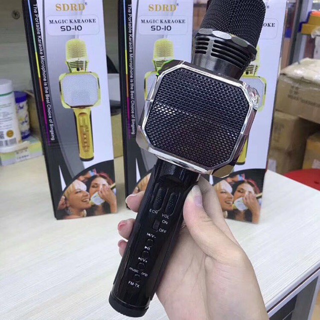 Micro karaoke  SD 10 ( hàng chính hãng SDRD ) shopee. vn|mochi04