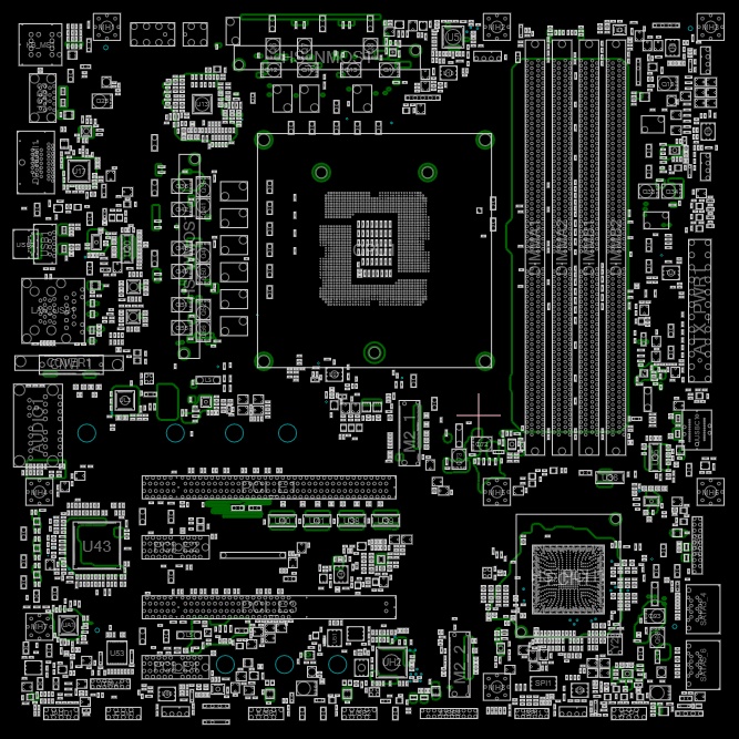 Sơ đồ mạch Boardview MS-7B50 MS 7B50 dùng cho thợ sửa chữa
