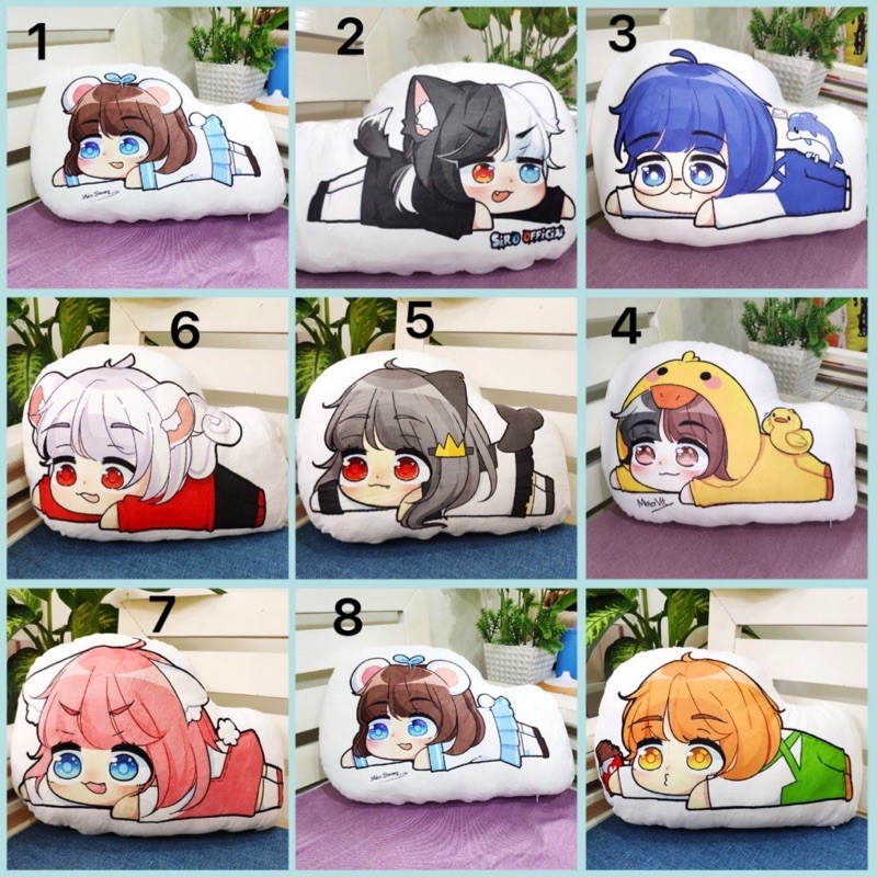 Gấu bông HeroTeam  in 2 mặt
