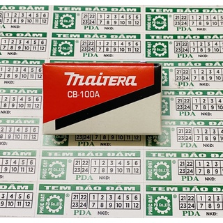 CHỔI THAN CB 100A #  SỊN ( dùng cho máy ĐỤC BT MKT 0810-0835-0840 ...  )