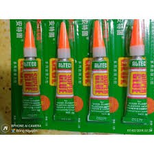 Tuýp keo dán đa năng Super glue- hộp 3gram