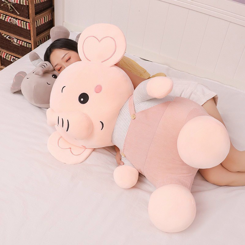 Gấu Bông Voi Yếm Siêu Kute Về 2 Size 60cm và 80cm