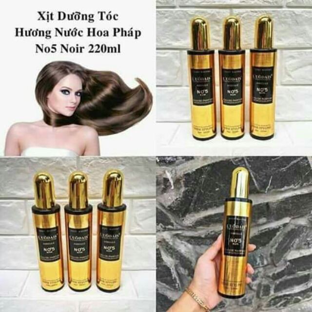 Xịt dưỡng tóc nước hoa Liyang No5