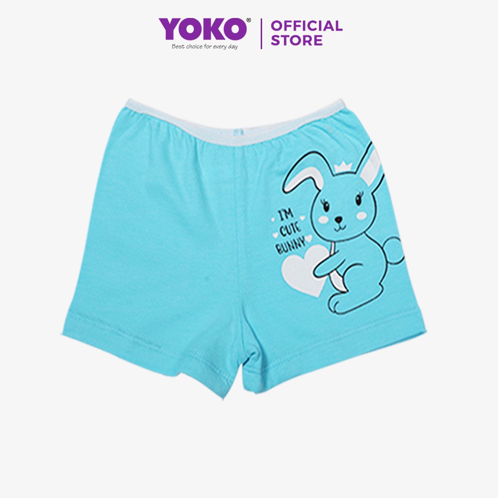 Áo Thun Kẻ Sọc/ Combo 2 Quần Chíp Đùi Yoko Cho Bé Gái  YOKO KID’S FASHION 8027G