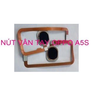 Nút vân tay oppo a5s màu đen