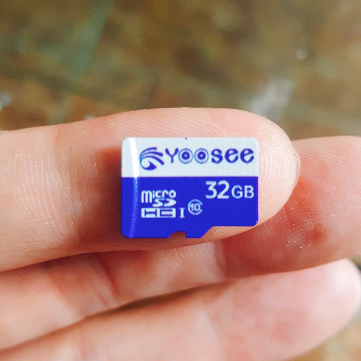 Thẻ nhớ yoosee 32GB Micro SDHC U1I Class 10 tốc độ cao - Tương thích mọi thiết bị