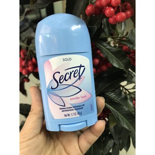 Lăn Nách Khử Mùi Secret USA Cho Nữ Invisible Solid Hàng chuẩn 73g#chính hãng #