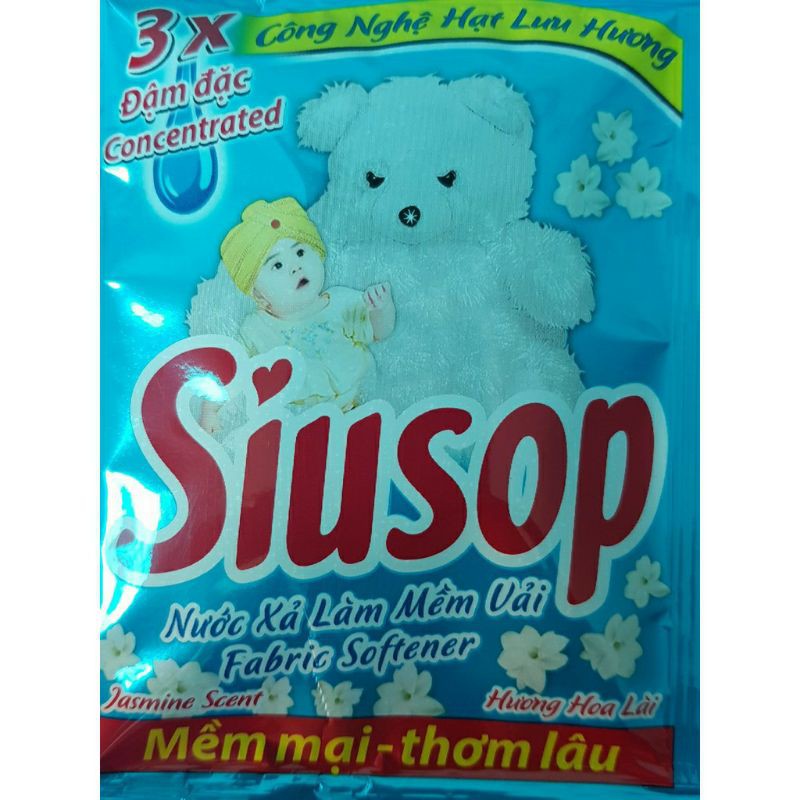 5 Gói Nước xả vải SIUSOP 1 bịch Chọn màu chat với shop nhé