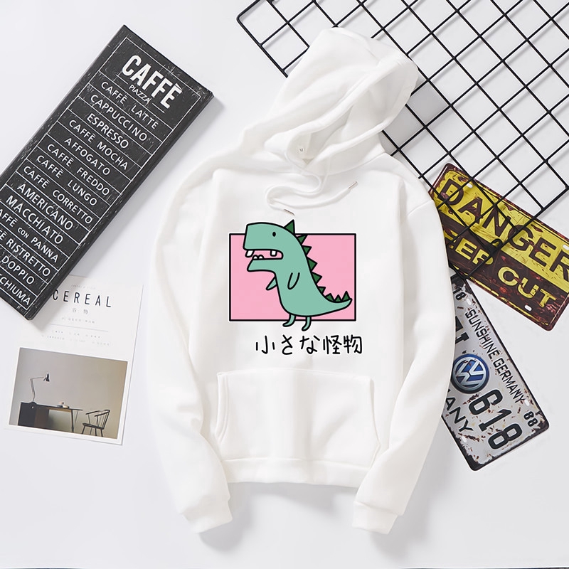 Áo Hoodies In Hình Khủng Long Xinh Xắn Dành Cho Nam Và Nữ | BigBuy360 - bigbuy360.vn