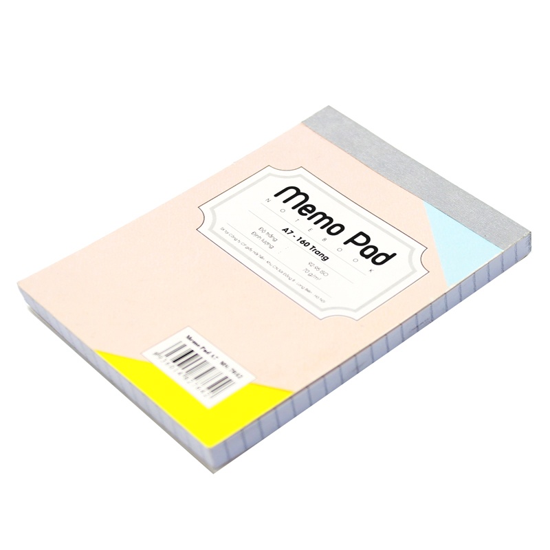 Sổ Xé Memo Pad A7 160 Trang 7642 - Mẫu 11