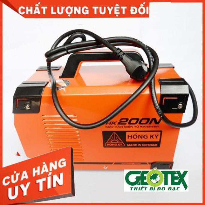 Máy hàn điện tử, Máy hàn que điện tử hồng ký HK-200N - CHỐNG GIẬT đảm bảo an toàn cho người sử dụng