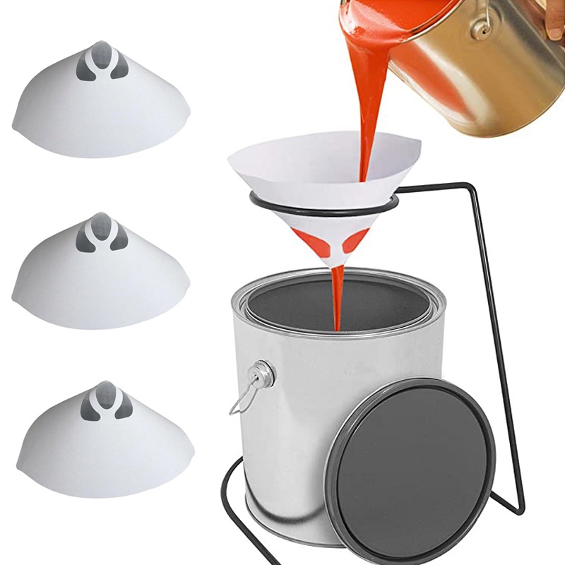 Bộ 10 Phễu Giấy Lọc Phun Sơn Xe Hơi Dùng Một Lần