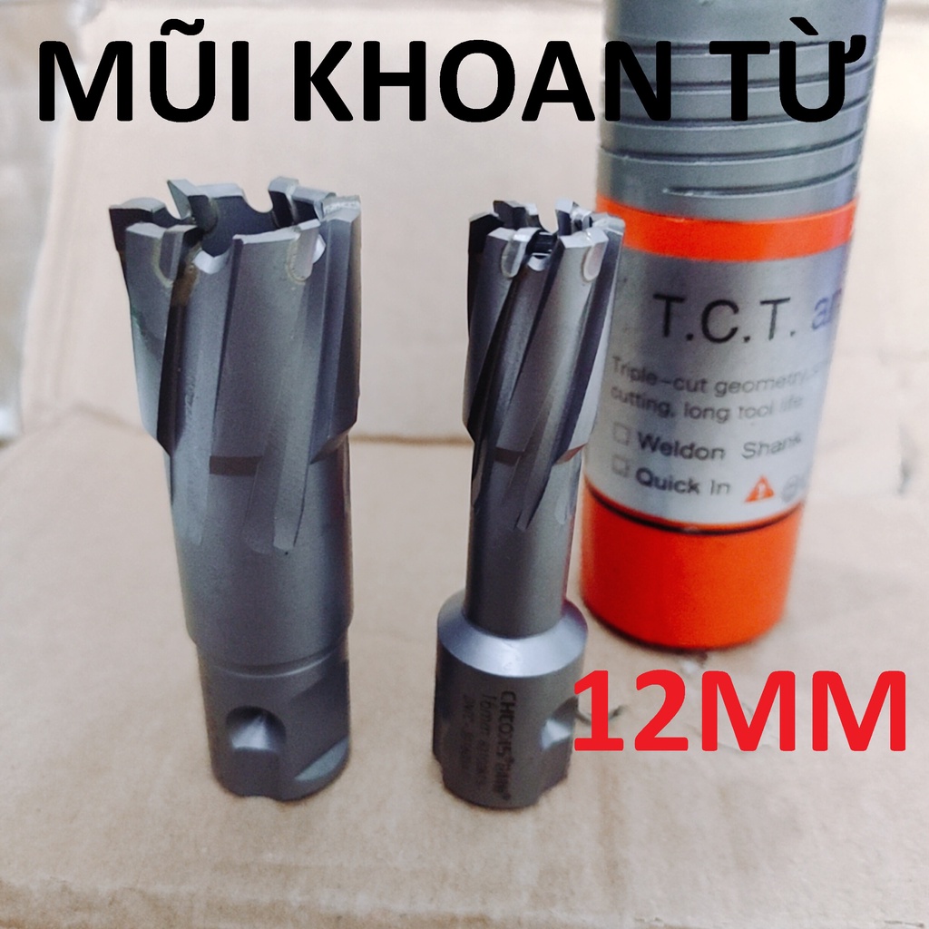 Mũi Khoan Từ Hợp Kim 12mm Khoan Sâu 35mm