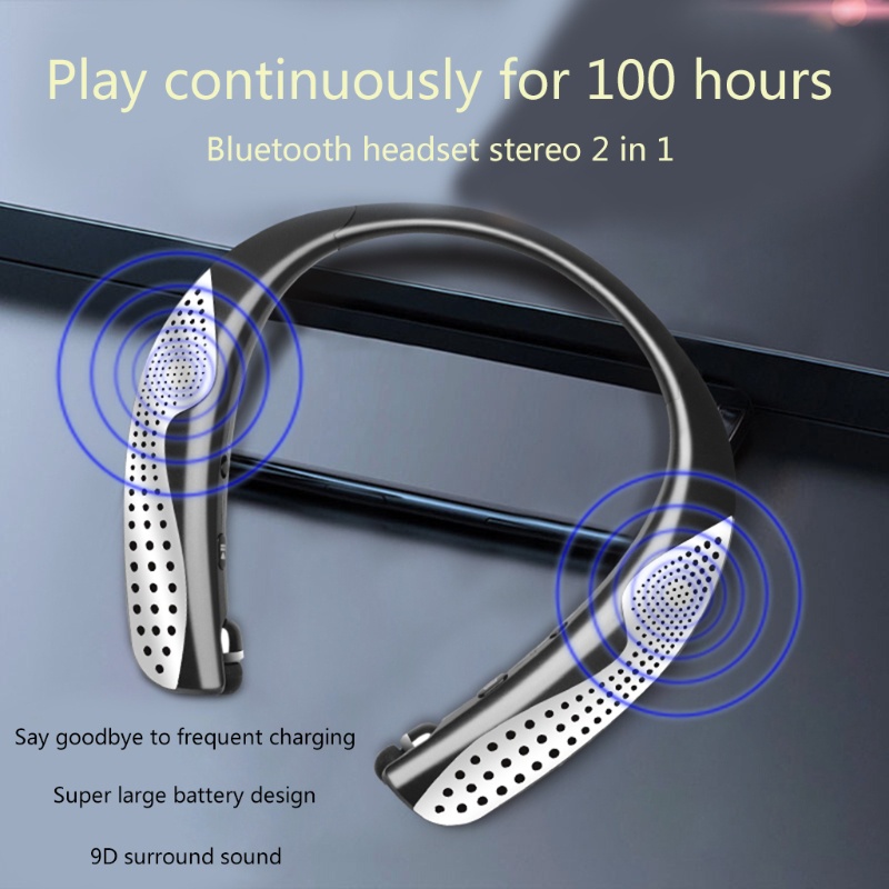 Tai Nghe Bluetooth Không Dây zzz HX288 Dung Lượng Cao Phù Hợp Với Mọi Loại Điện Thoại