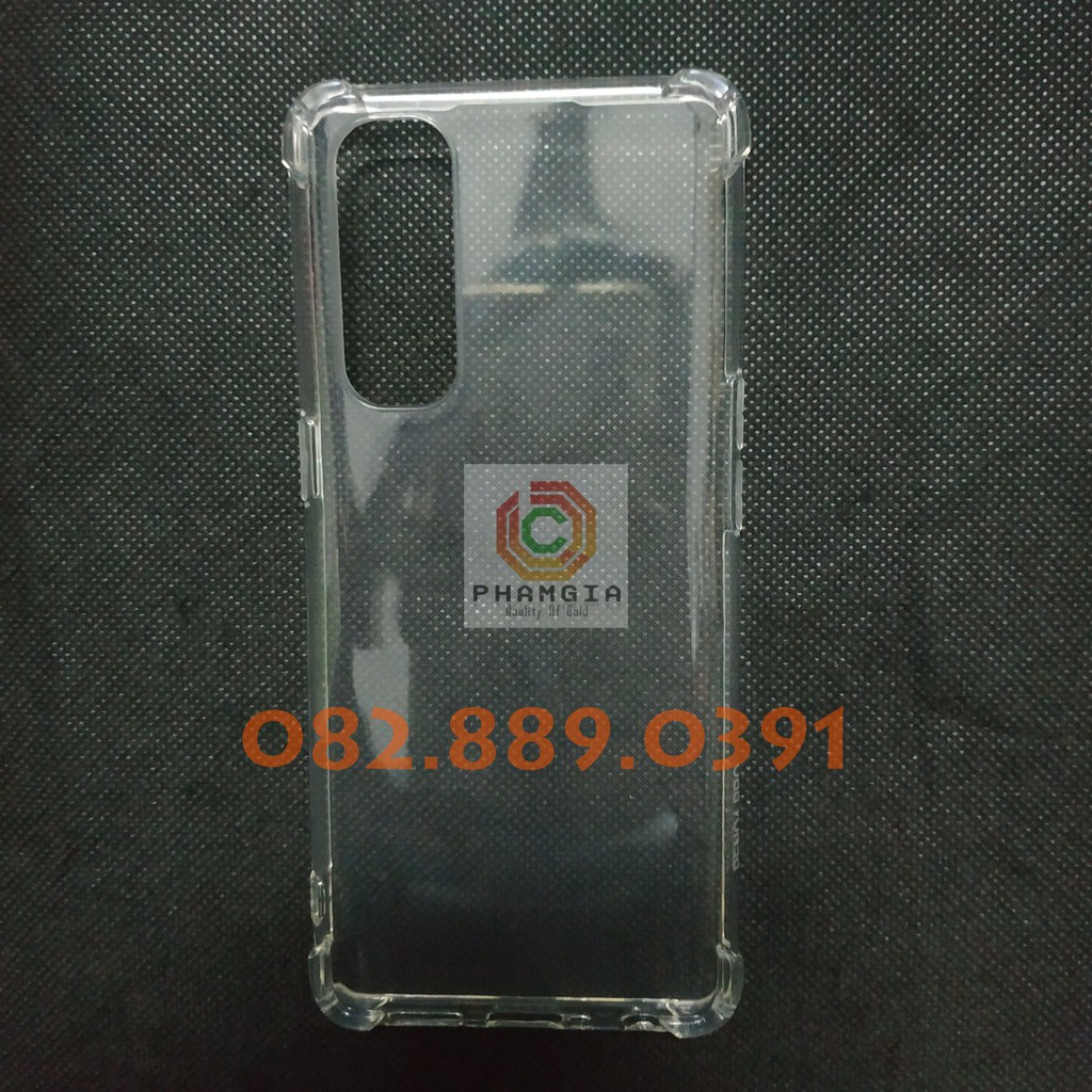 Ốp lưng chống sốc Oppo Reno 4 pro/Reno 4 pro 5G dẻo trong suốt