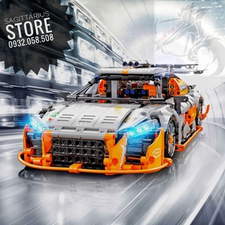 Lego kbox 10215 lắp ráp siêu xe audi r8 v10 1:14