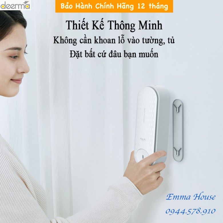 Kèm sẵn 3 chai tinh dầu - Máy Phun tinh dầu tự động Deerma PX831 - BH CHÍNH HÃNG 03 Tháng